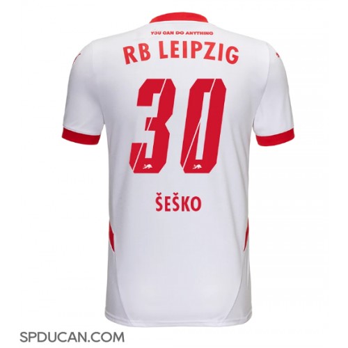 Muški Nogometni Dres RB Leipzig Benjamin Sesko #30 Domaci 2024-25 Kratak Rukav